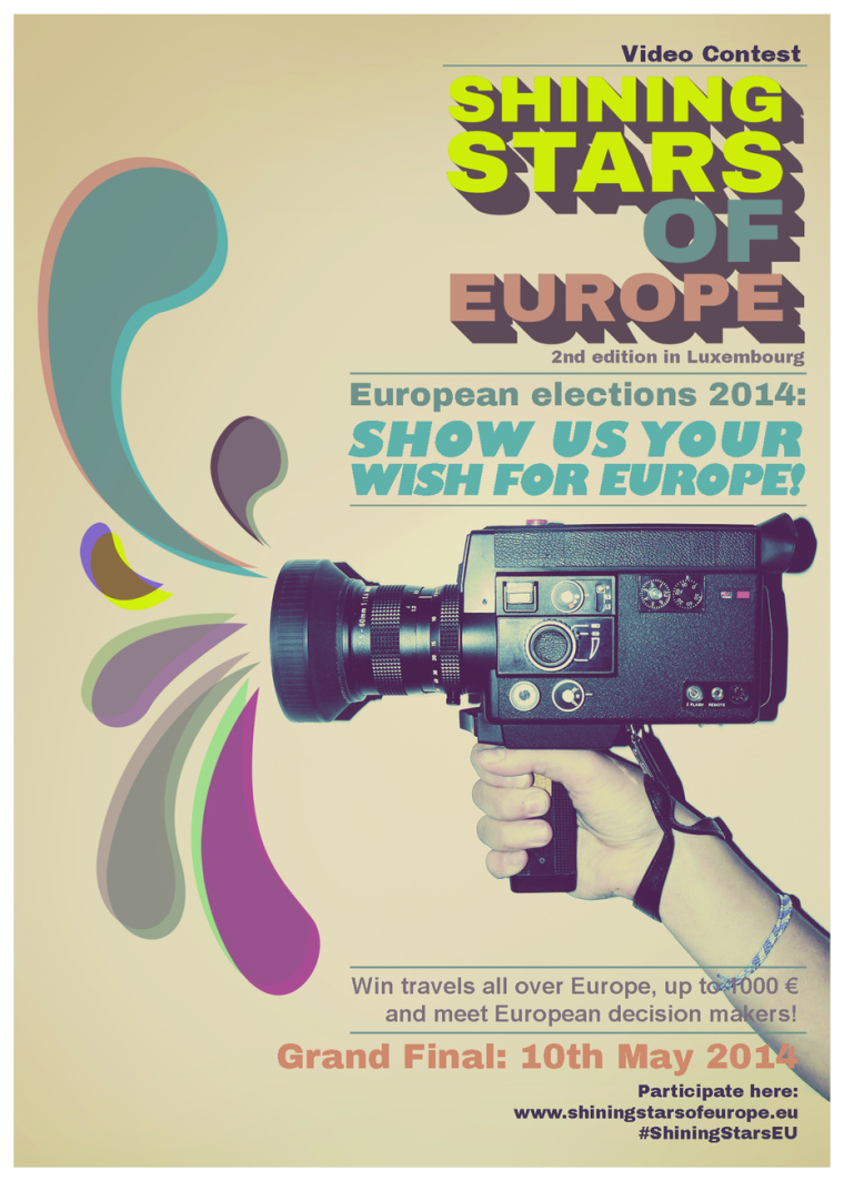 galschjdot設(shè)計公司為歐洲的閃亮之星設(shè)計的海報-如何設(shè)計一個海報終極指南