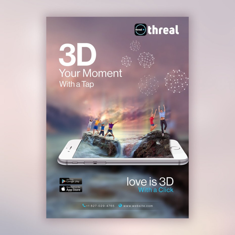 3D公司獨(dú)特海報設(shè)計-如何設(shè)計一個海報終極指南