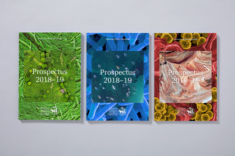 倫敦衛生與熱帶醫學院大學品牌形象設計-年度報告設計