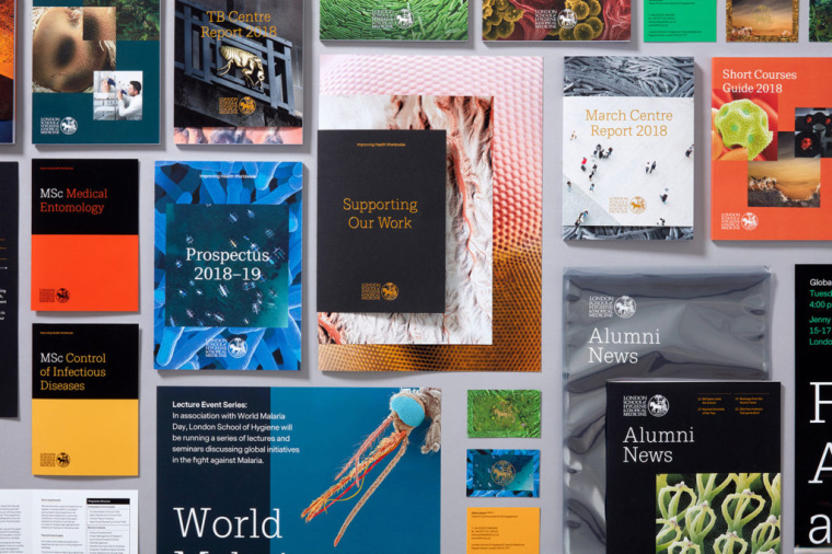 LSHTM醫學學院大學品牌形象設計VI設計