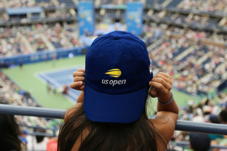 超速飛行的網球，美國網球公開賽新logo設計