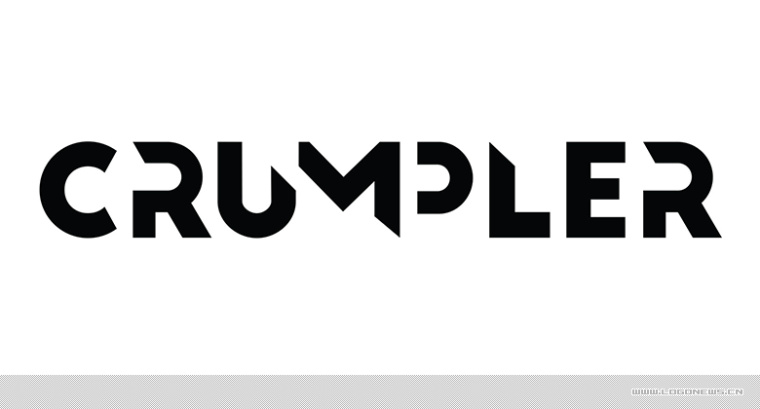 澳洲Crumpler小野人箱包品牌新logo設計，由字母組成的抽象人物