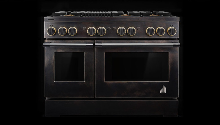 JennAir廚房電器用具品牌LOGO設計，源自通風爐灶和字母J的logo