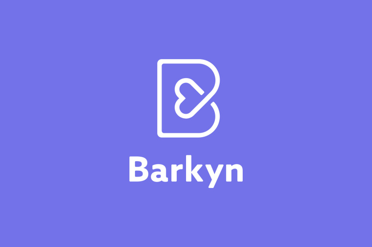 Barkyn 狗糧寵物食品品牌形象設計-logo設計，淡雅溫馨風格展現寵物之愛