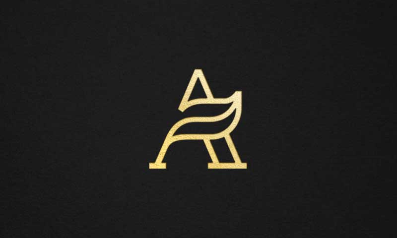 字母A標志logo設計-上海logo設計公司靈感欣賞