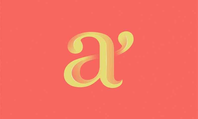 字母A標志logo設計-上海logo設計公司靈感欣賞