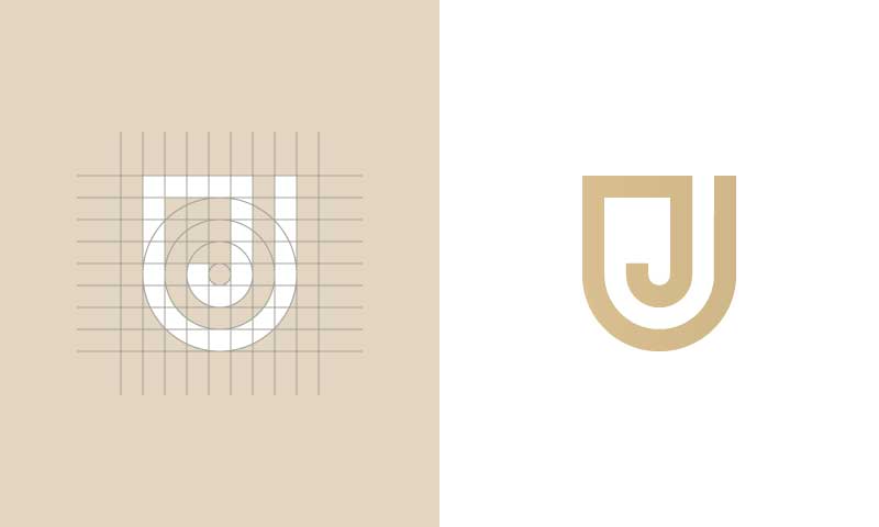 字母J標志logo設計-上海logo設計公司靈感欣賞