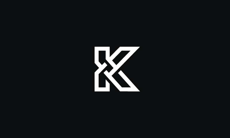 字母K標志logo設計-上海logo設計公司靈感欣賞