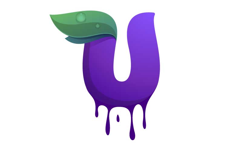 字母U標志logo設計-上海logo設計公司靈感欣賞
