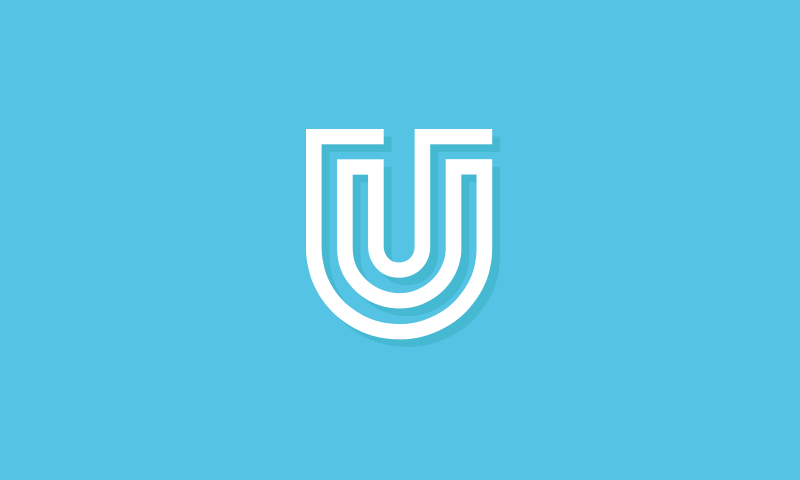 字母U標志logo設計-上海logo設計公司靈感欣賞