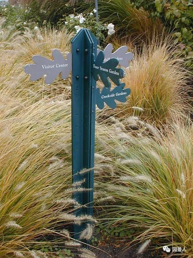 戶外創意標識牌導視系統設計-鐵質材料