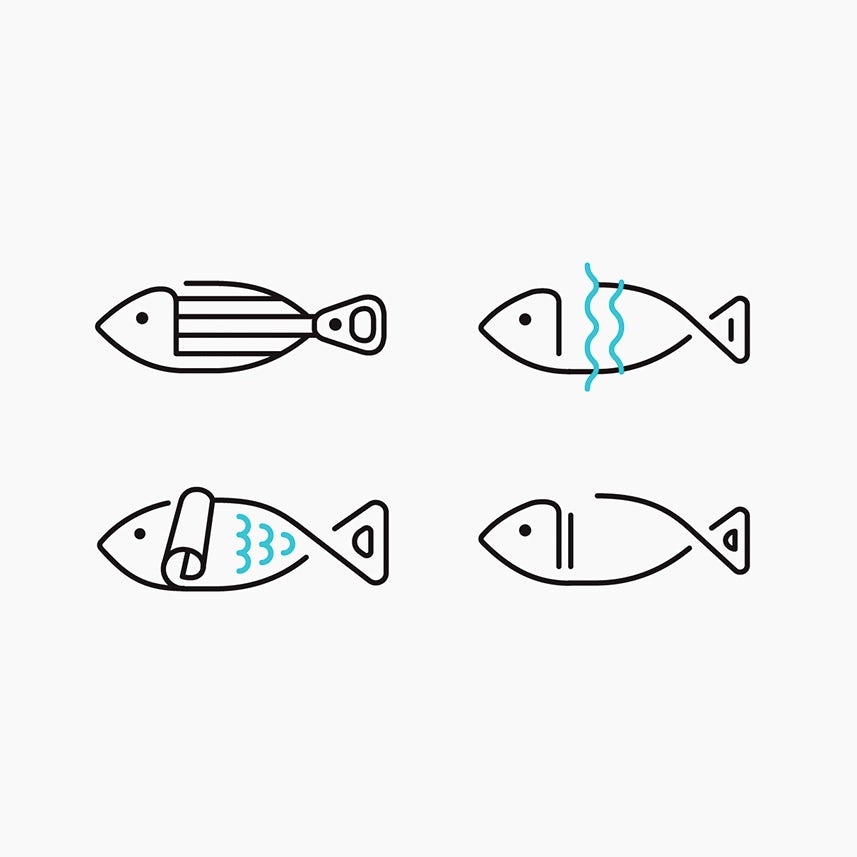 魚俱樂部餐廳動態logo設計-上海尚略logo設計公司欣賞