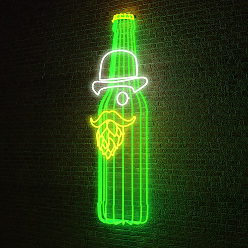 Mr. Bier’s酒吧燈光logo設計-上海尚略logo設計公司欣賞