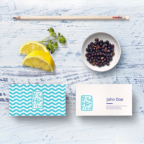 As You Fish品牌海鮮餐廳餐飲logo設計-上海尚略logo設計公司欣賞