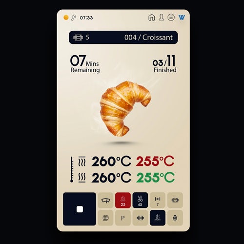工業商用烤箱應用程序界面設計-上海尚略logo設計公司欣賞