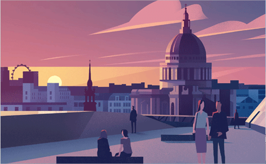 Landsec 商業(yè)地產(chǎn)公司企業(yè)形象設(shè)計與幾何L字母logo設(shè)計