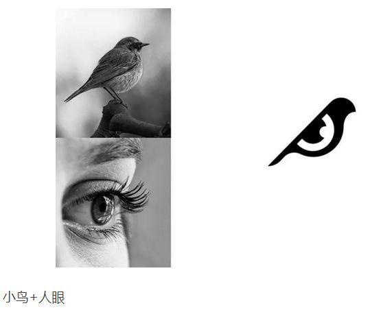 鳥+眼睛logo設計