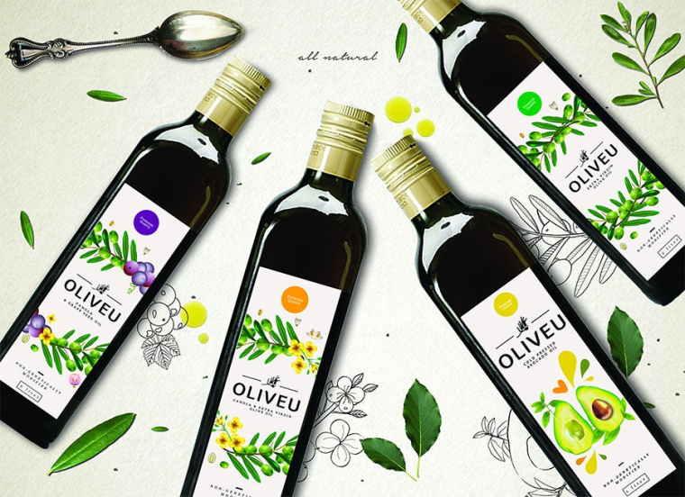 橄欖油標簽包裝設計