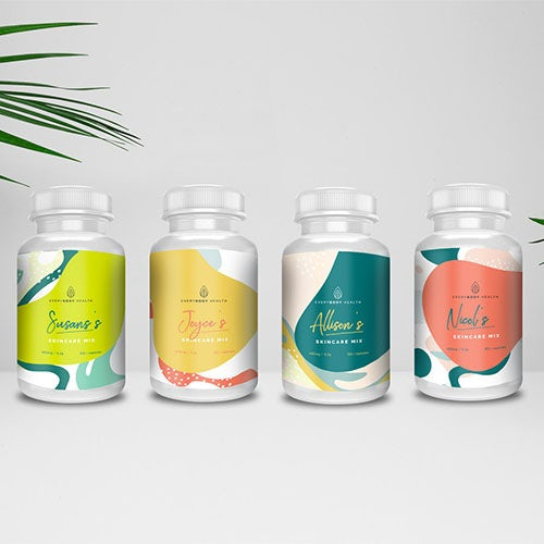 人人健康營養素保健品包裝設計