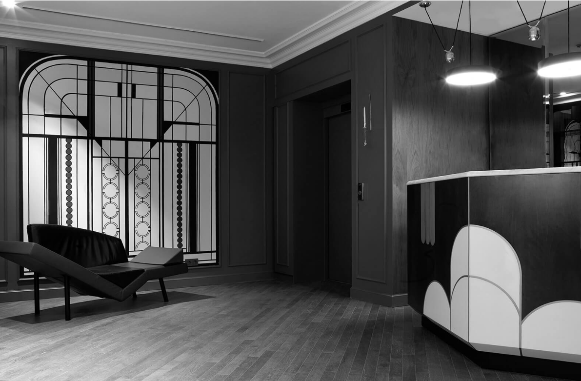 BACHAUMONT巴黎酒店品牌VI設計與logo設計，尊貴奢華的巴黎藝術風格