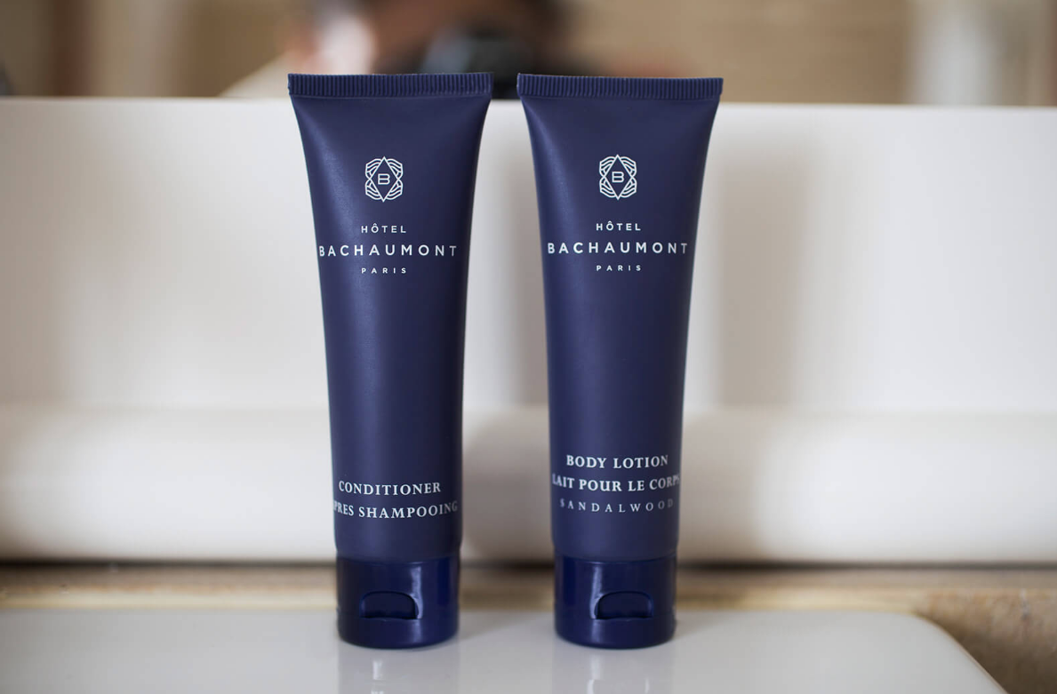 BACHAUMONT巴黎酒店品牌VI視覺形象識別設計與logo設計