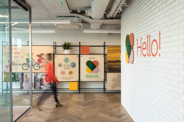 Savvi Credit Union信用合作社“四葉草外形”標志創意設計