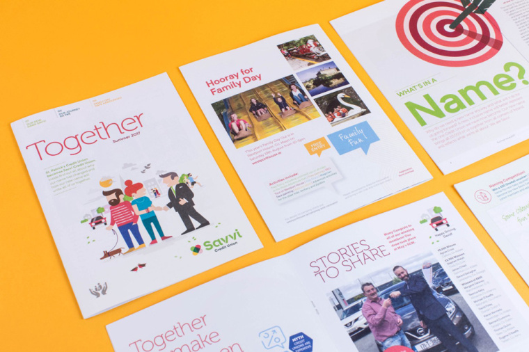 Savvi Credit Union信用合作社“四葉草外形”標志創意設計