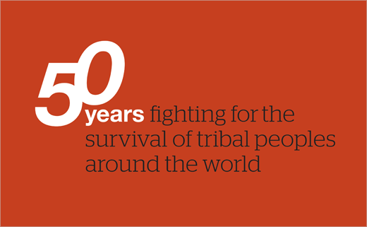 生存國際人權公益組織50周年標志設計——上海標志設計公司欣賞