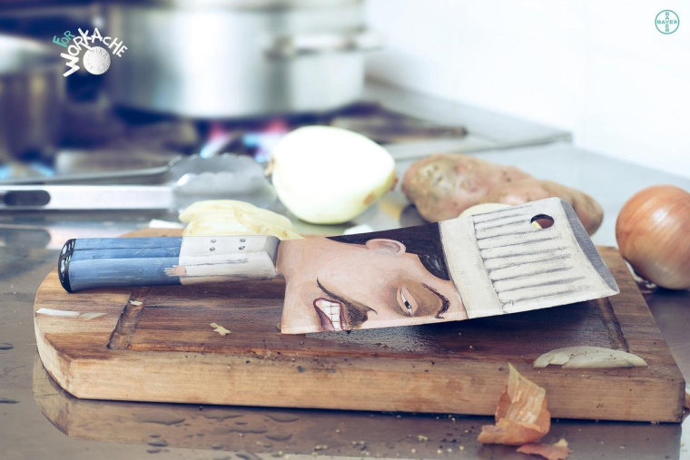 阿司匹林藥物平面廣告創意設計，擬物化的表現形式傳達藥物的特色