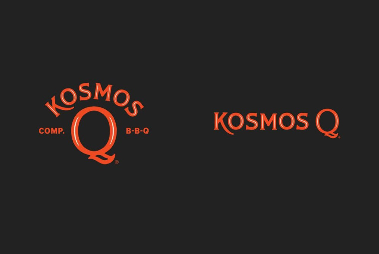 Kosmos Q專業燒烤餐飲與用品品牌視覺識別VIS設計,圍繞Q字母的設計
