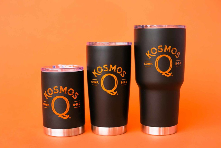 Kosmos Q專業燒烤餐飲與用品品牌視覺識別VIS設計,圍繞Q字母的設計