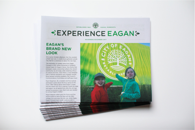 伊根市城市品牌形象重塑設計logo設計vi設計，抽象綠色大樹圖形