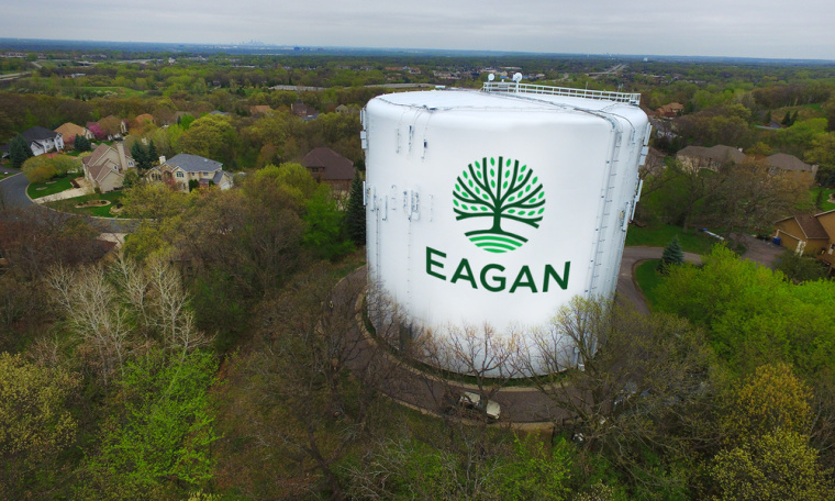 伊根市城市品牌形象重塑設計logo設計vi設計，抽象綠色大樹圖形