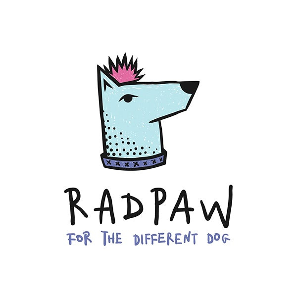 Radpaw 小狗寵物食品品牌標志logo設計--上海品牌設計公司