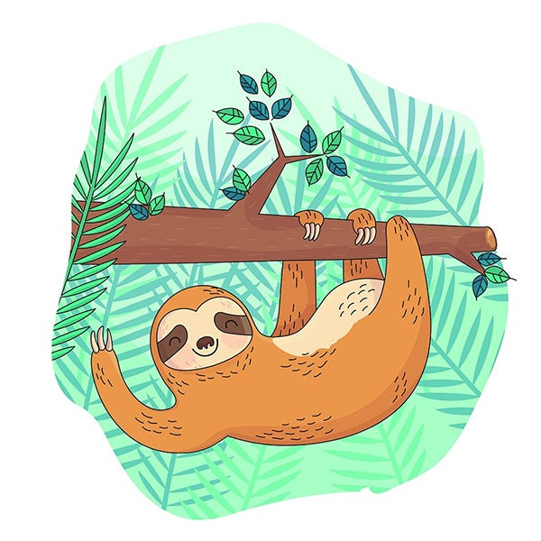 懶惰樹懶吉祥物設計--上海品牌設計公司