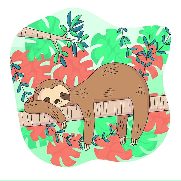 懶惰樹懶吉祥物設計--上海品牌設計公司