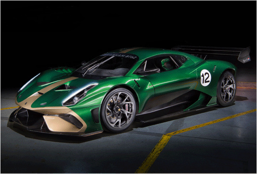 英國跑車品牌Brabham新標識logo設計和品牌形象設計