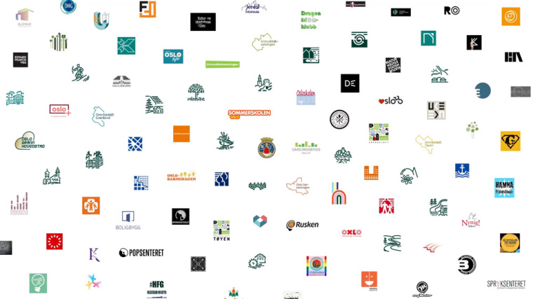 挪威奧斯陸公社城市原來使用的Logo數量眾多，非常分散。