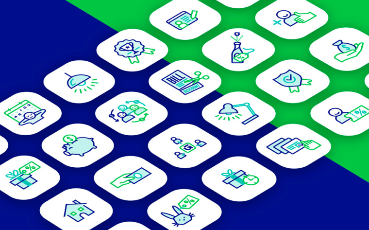 Geneient 電力能源公司品牌logo設計vi形象設計