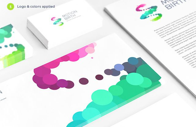 Motion Birth 運(yùn)動(dòng)誕生動(dòng)感多彩品牌vi形象設(shè)計(jì)-文具vi設(shè)計(jì)