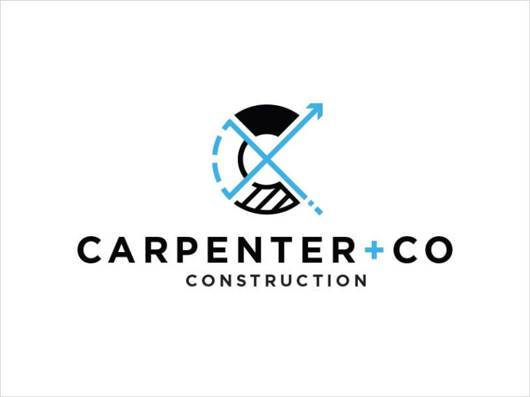 Carpenter + Co 建筑公司標志設計-上海標志設計公司