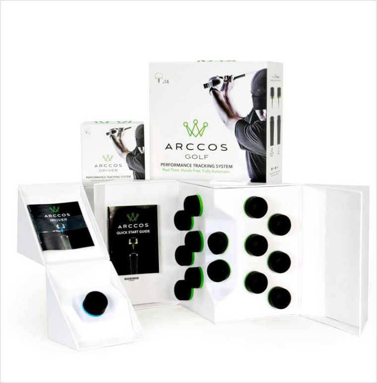 Arccos高爾夫傳感器包裝設計-上海包裝設計公司