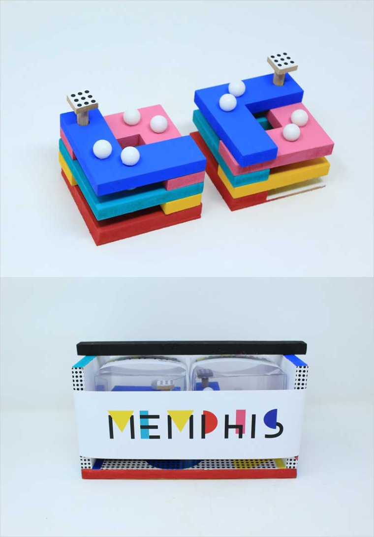 孟菲斯大理石包裝設計