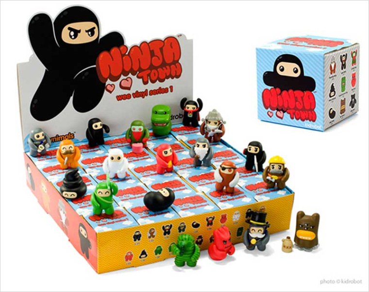 忍者玩具包裝設計-上海包裝設計公司