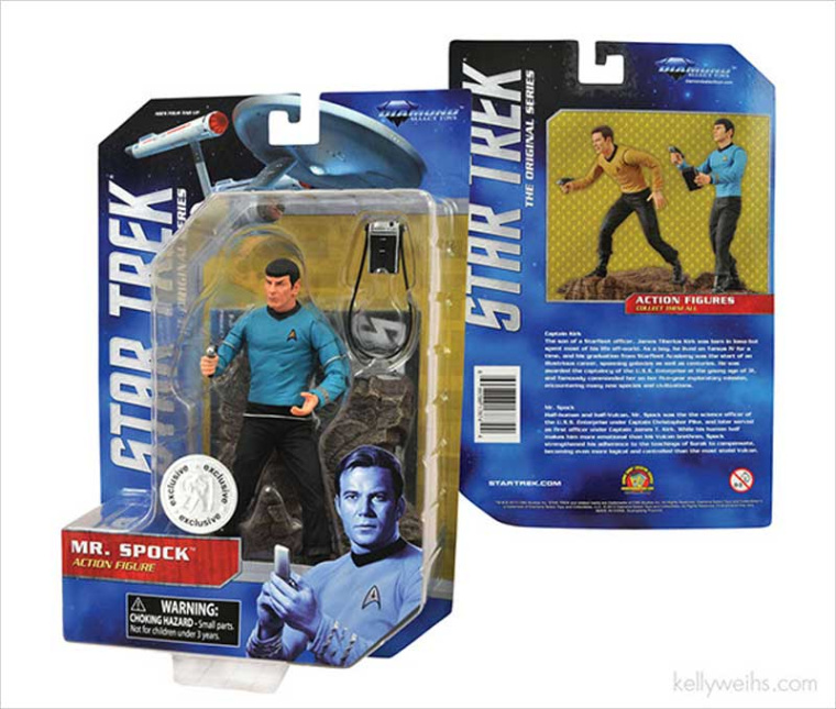 星際迷航玩具包裝設計-上海包裝設計公司