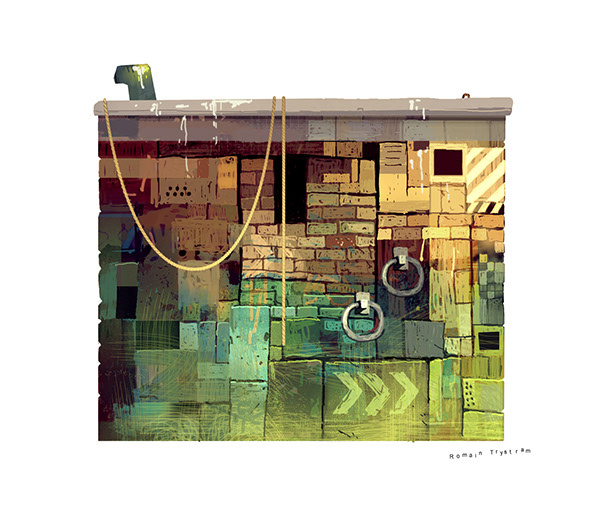 上海設(shè)計公司欣賞：后院立體矢量插畫設(shè)計