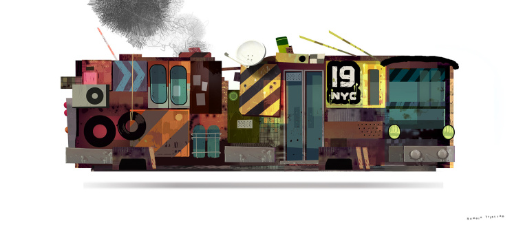 上海設(shè)計公司欣賞：后院立體矢量插畫設(shè)計