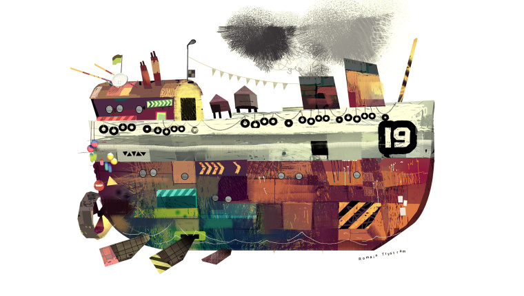 上海設(shè)計公司欣賞：后院立體矢量插畫設(shè)計