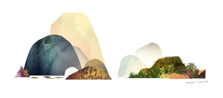 上海設(shè)計公司欣賞：后院立體矢量插畫設(shè)計