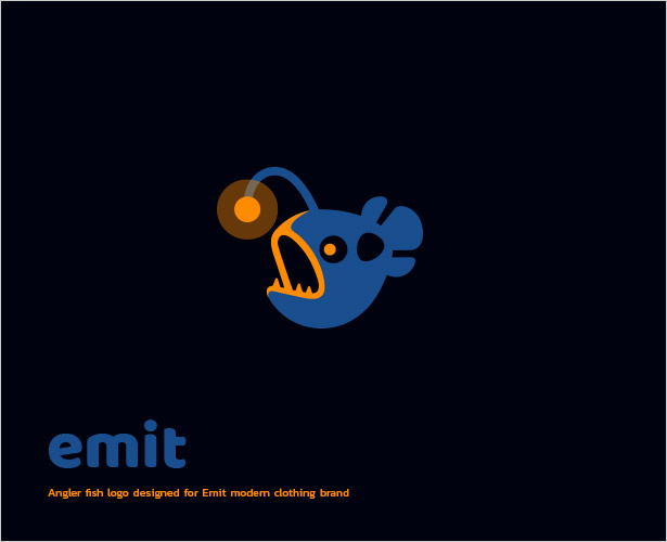 上海logo設(shè)計：28個現(xiàn)代和負空間標(biāo)志logo設(shè)計-燈光魚logo